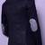 Vintage Black Faux Suede Leather Hunting Bandhgala With Breeches