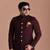 Wine Color Jodhpuri Bandhgala Designer Suit