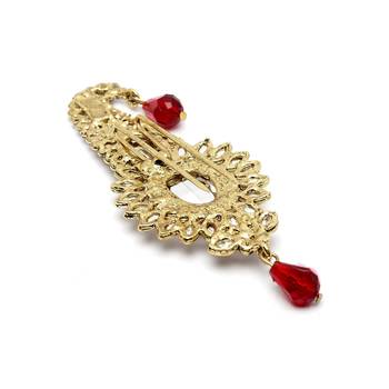 Indian Bollywood Traditional Kalangi For sherwani Kilagi Brooch for Turban Safa for Men's Boys Wedding(Safa Exclude) 6