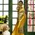 YELLOW  SPFT SILK PATOLA PRETTY SAREE