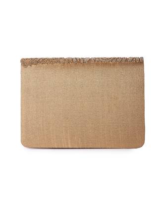 Golden rose subtle bead clutch 5