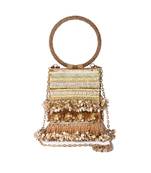 Golden sona phool clutch