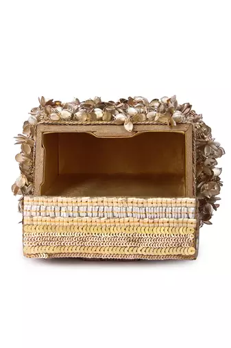 Golden sona phool clutch