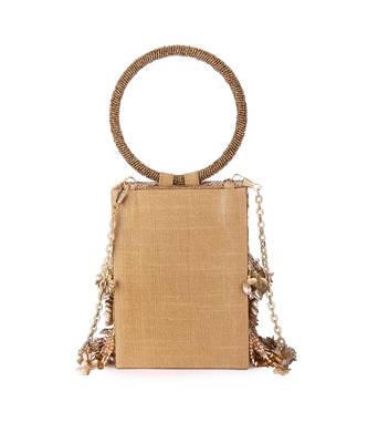 Golden sona phool clutch 5