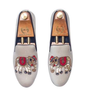 Cream maharaja slipons 4
