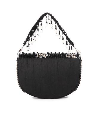Black d shaped clutch 5