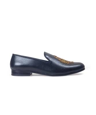 Black regal crest slipons 2