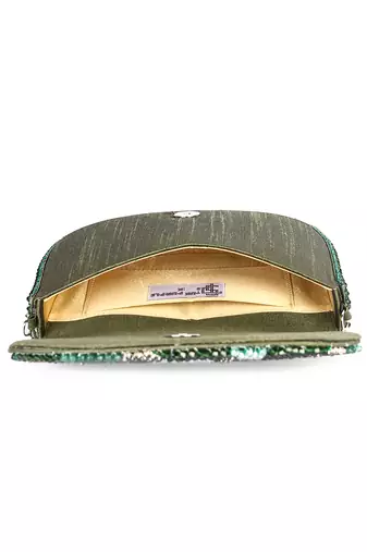 Green lamira clutch