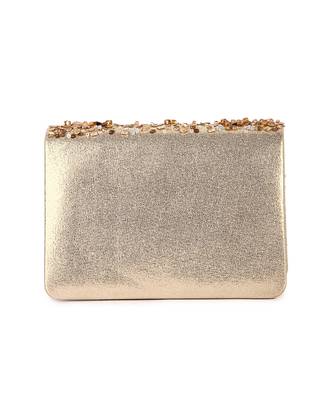 Golden party popper clutch 4