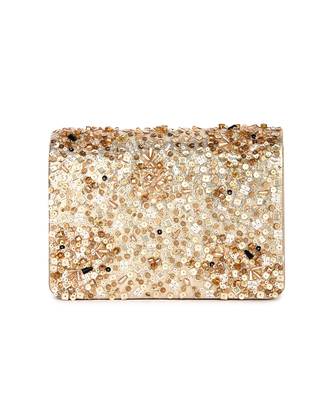 Golden party popper clutch 5