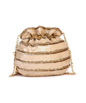 Golden latkan love potli bag 4