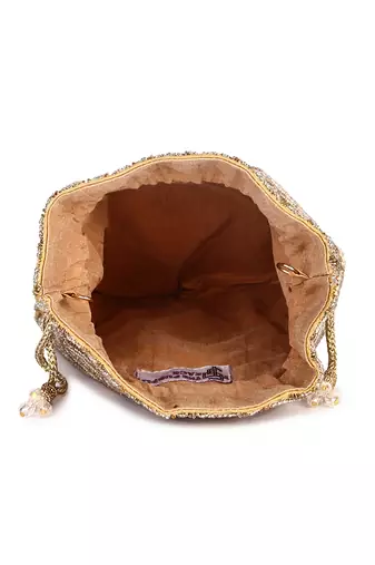Golden all season potli bag