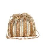 Golden sequins potli bag