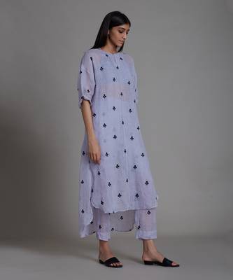 Lavender trump card tunic dress 2