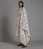 Oatmeal trump card counter kurta set