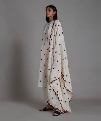 Oatmeal trump card counter kurta set 2