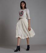 Oatmeal solo spade skirt set