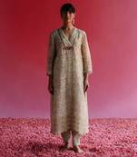 Green gulbag kurta set