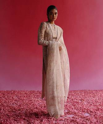 Pink gulbag kurta set 2