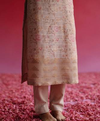 Pink gulbag kurta set 5