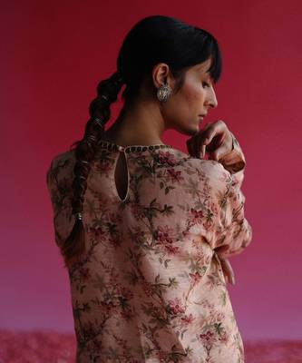 Pink aacho kurta set 4