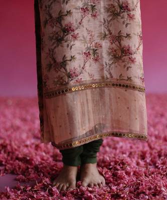 Pink aacho kurta set 5