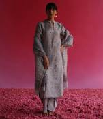 Blue bagh kurta set