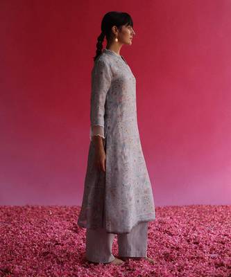 Blue bagh kurta set 2