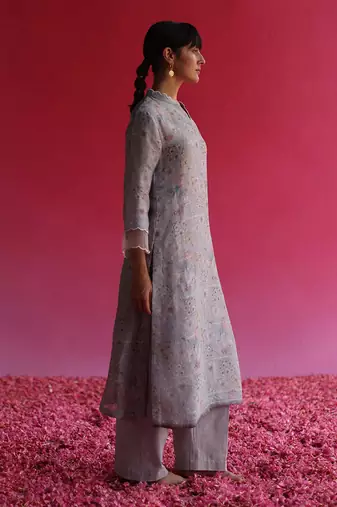 Blue bagh kurta set