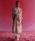 Pink bagh kurta set