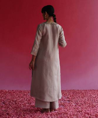 Grey kaljo kurta set 3