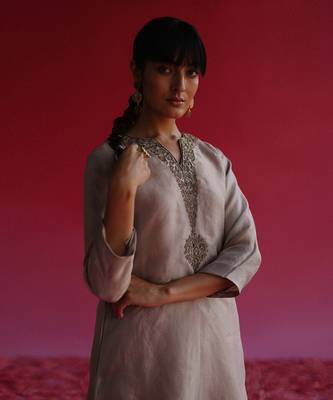 Grey kaljo kurta set 4