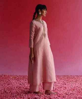 Pink kaljo kurta set 5