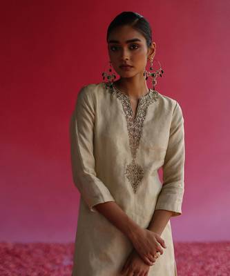 Yellow kaljo kurta set 4