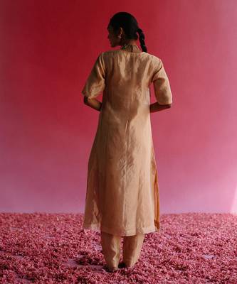 Gold surasa kurta set 3