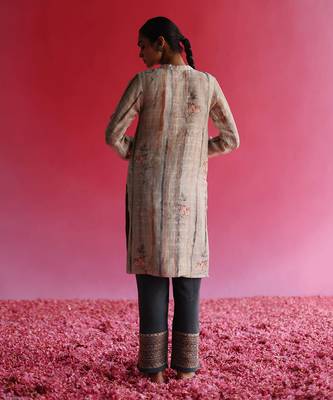 Cream bhuman kurta set 3