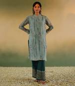 Green bhuman kurta set