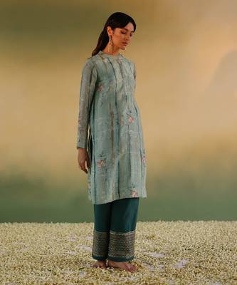 Green bhuman kurta set 2