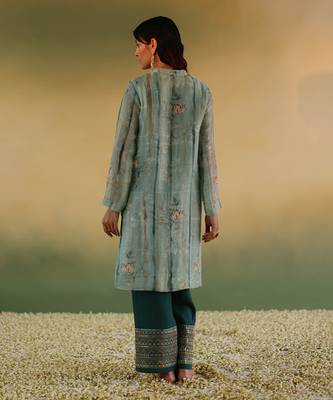 Green bhuman kurta set 4