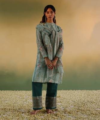 Green bhuman kurta set 5