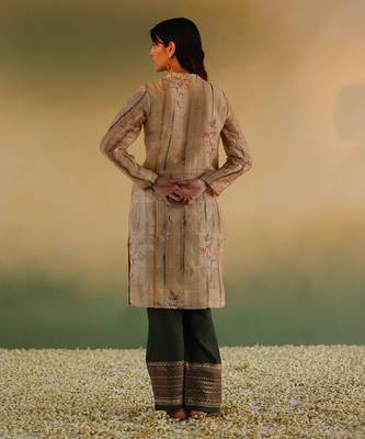Yellow bhuman kurta set 3