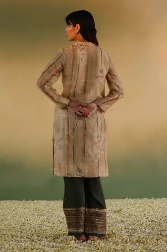 Yellow bhuman kurta set