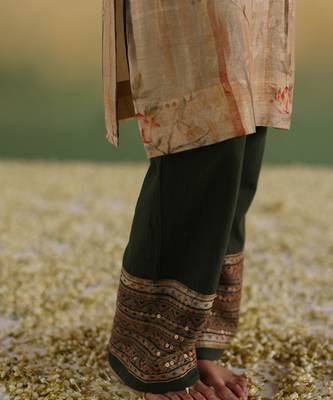 Yellow bhuman kurta set 5