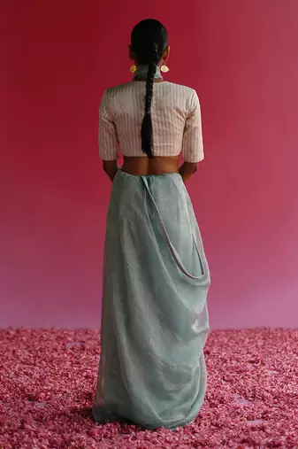 White Sharad Blouse