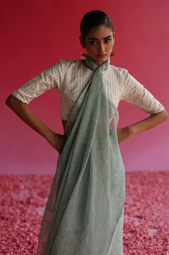White Sharad Blouse