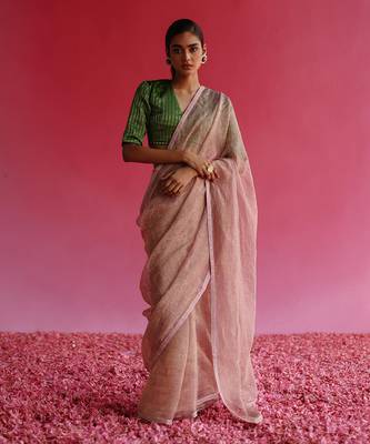 Green Sharad Blouse 1