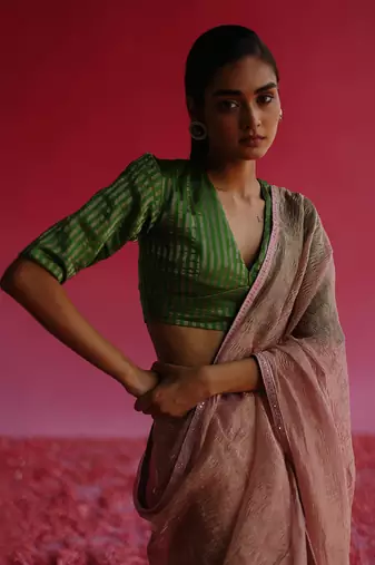 Green Sharad Blouse