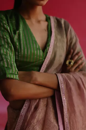 Green Sharad Blouse