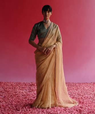 Turquoise Sharad Blouse 1