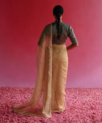 Turquoise Sharad Blouse 3